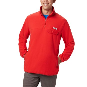 Columbia Harborside II Fleece - Pullover Herren Rot - SMZF60349
